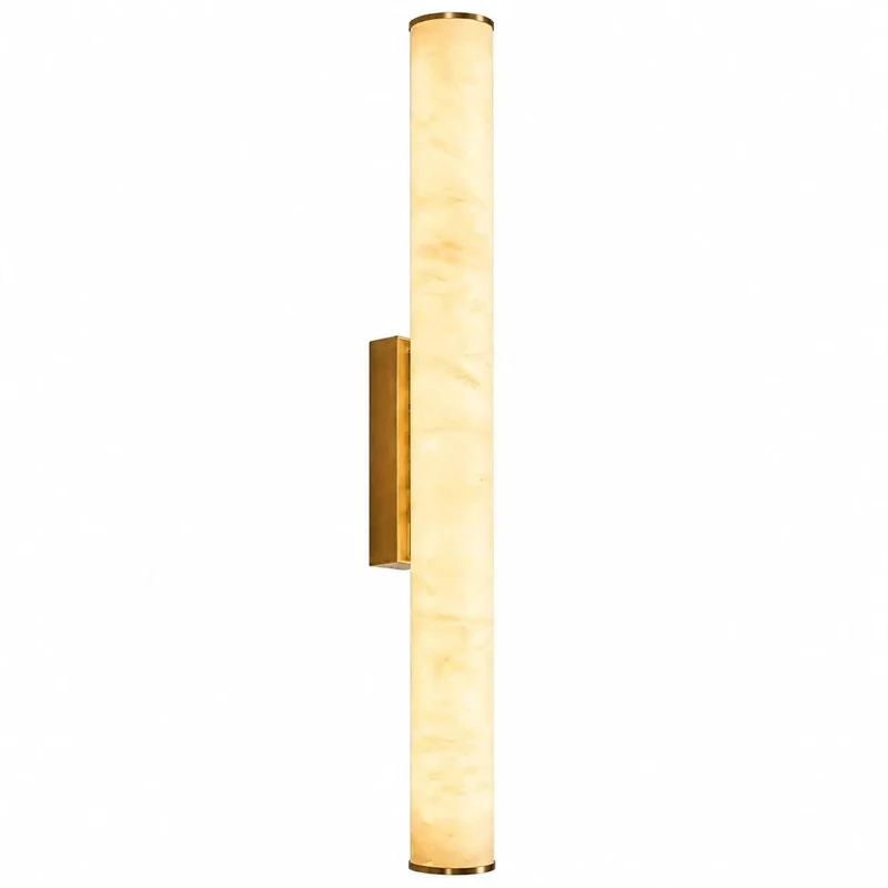 Level Up Your Space With This Fire Modern Wall Sconce Boasting A Striking Resin Shade And Polished Brass Gold Metal Base. Enjoy Three Color Changing LED Settings For That Perfect Vibe. Hardwired Fixture Fits Bedroom, Living Room, Hallway, Staircase.