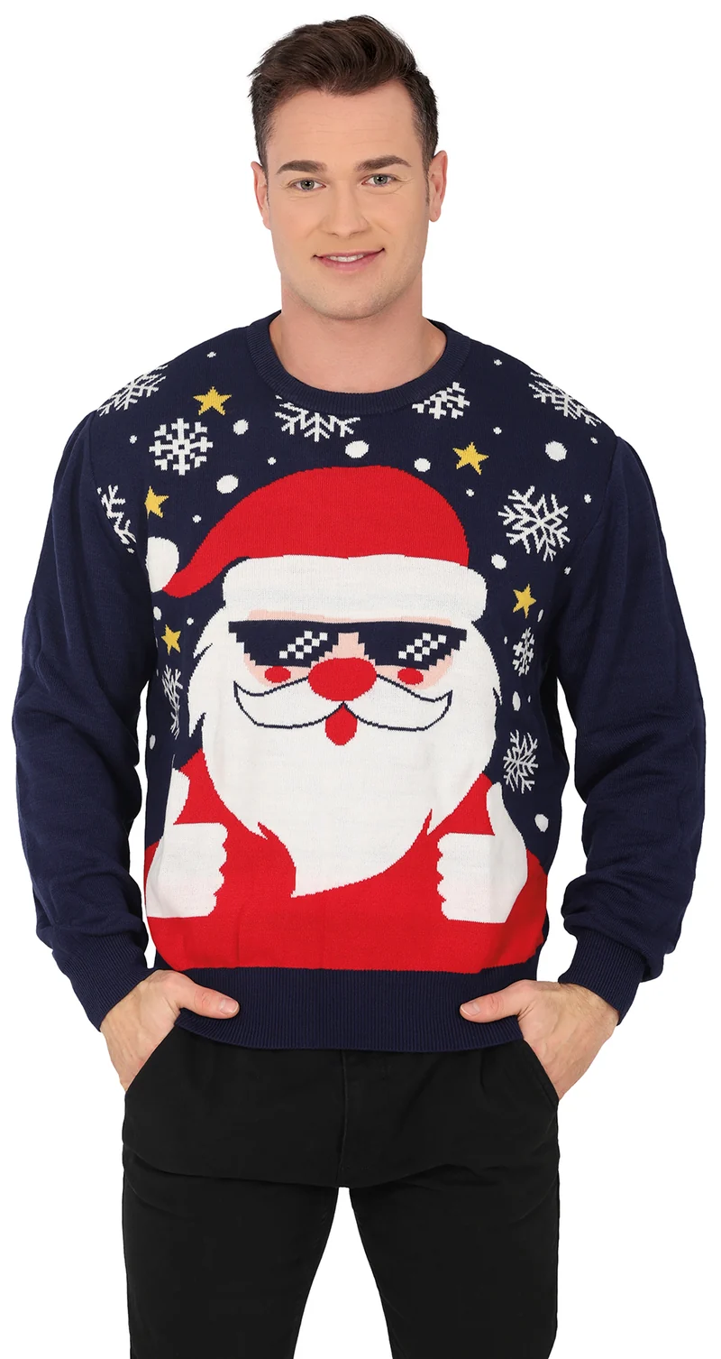 Foute Kersttrui Thumbs Up Heren