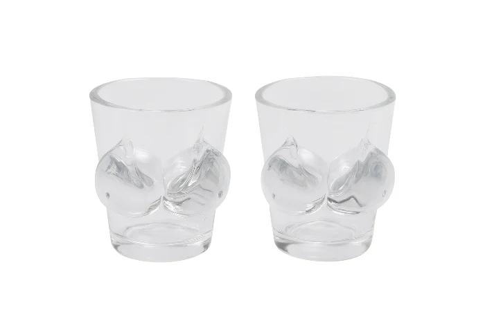Shotglazen borsten - 2 stuks