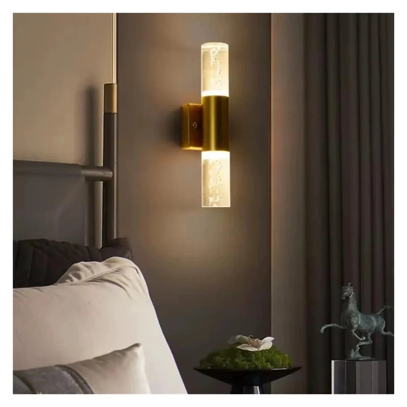 Glow Up Your Walls With These Dope Modern Bubble Crystal Sconces Featuring Soft Led Lights Available In Sleek Silver Or Gold Styles Adds Serious Wow Factor To Bathrooms Living Rooms And Bedrooms For A Fresh Look