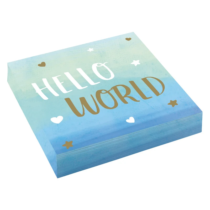 Servetten oh baby boy - girl 33x33cm