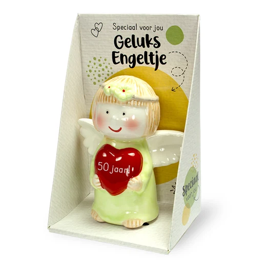 Porseleinen Engeltje 50 jaar