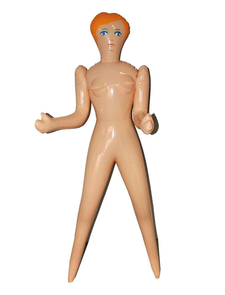 Opblaaspop vrouw naakt 150 cm