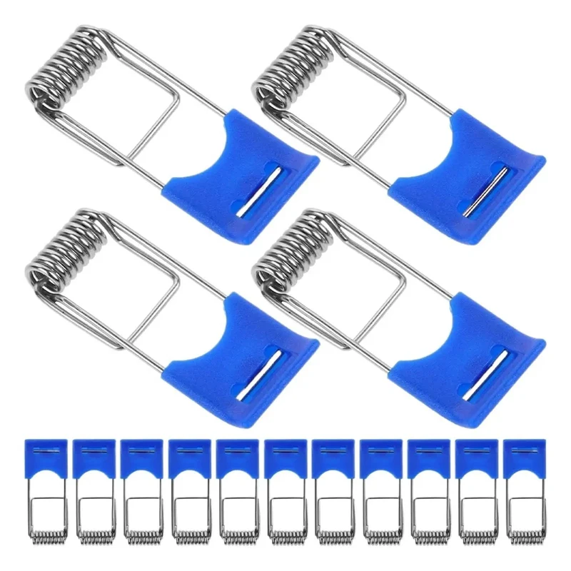 Premium Spring Snap Clips For Recessed Lighting And Downlight Housing Hella Durable Ceiling Mount Brackets With Tough Iron And Steel Build For LED Lamp Fixtures Plus One Hundred Piece Bundle
