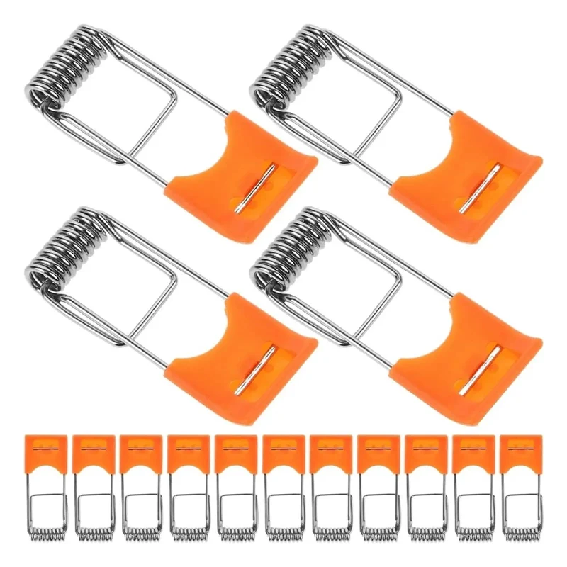 Rock Solid Spring Clips For Recessed Lighting And Downlights 200 Pack Heavy Duty Mounting Hardware With Tight Grip Retainers For Ceiling Fixtures And Easy Drop In Install Setup