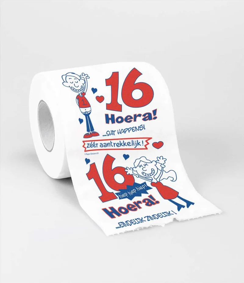 Toiletpapier Fun Leeftijden