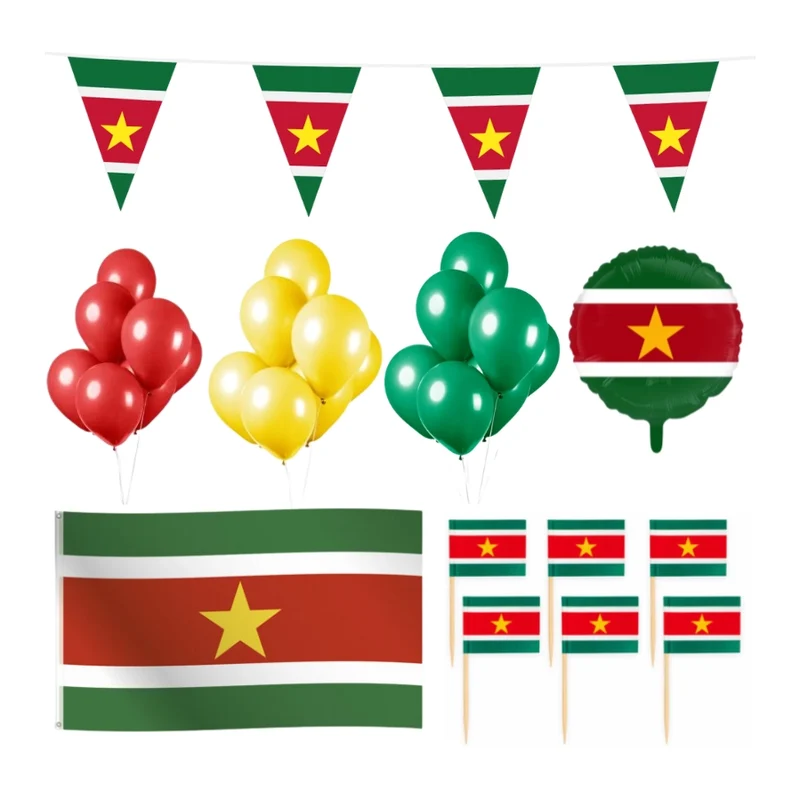 Suriname Versiering pakket - L