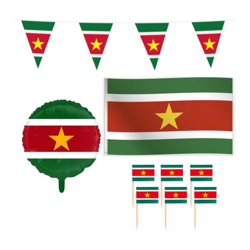 Suriname Versiering pakket - M