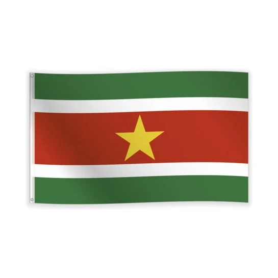 Gevelvlag Suriname 150x90cm