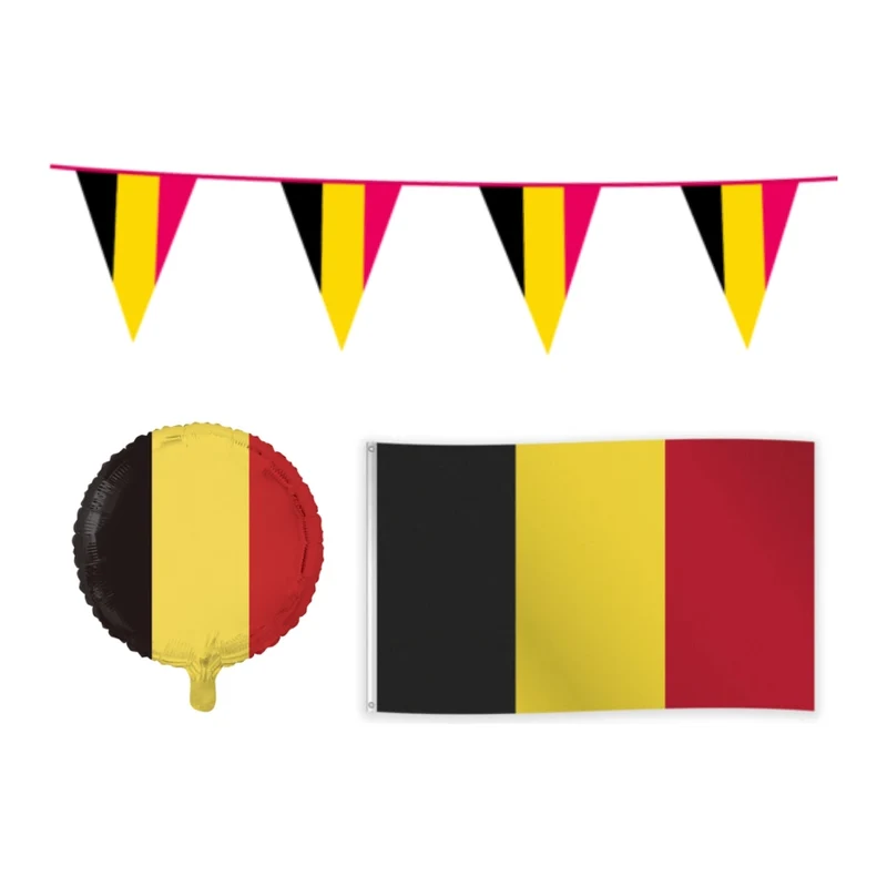 Belgie Versiering pakket - S