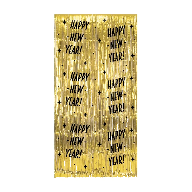 Deurgordijn Happy New Year 200 x 100cm