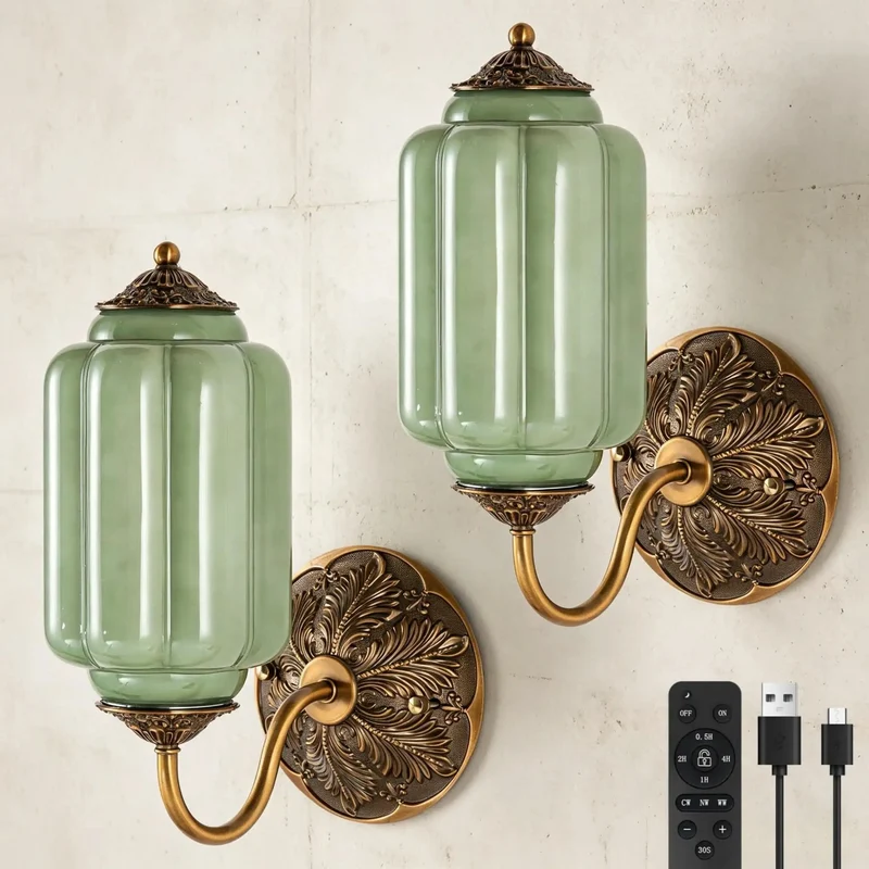 Battery Powered Wall Sconce Set Of Two Featuring Frosted Crystal Shade Brushed Gold Frame Swivel Neck For Slick Modern Lighting And Knockout Room Refresh