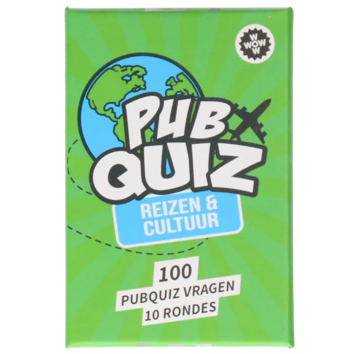 Pub Quiz Reizen & Cultuur
