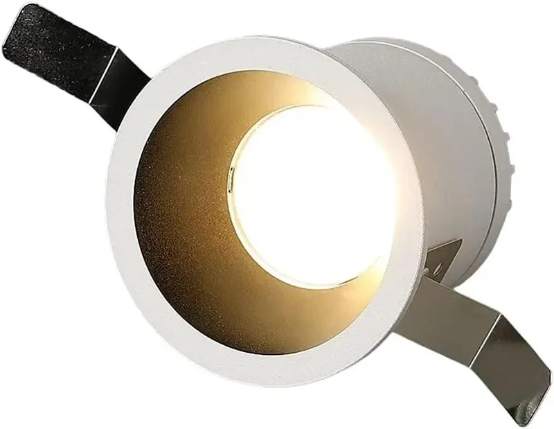 Slick Recessed Lighting Retrofit Kit Featuring Knockout LED Spotlight And Clean Aluminum Trim For Kitchens Or Offices Easy Install Downlight Fixture In Crisp Natural White That Drops A Top Shelf Glow In Any Room Without The Mess