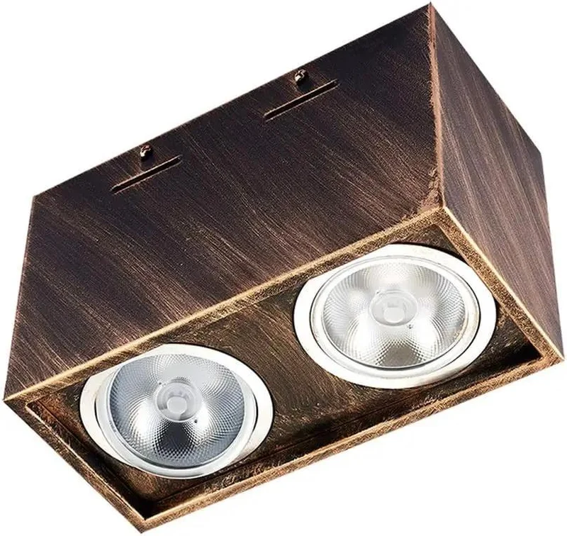 Slick Retro Vintage Recessed Lighting Trim Kit Featuring Dual Head Adjustable Led Ceiling Downlight No Sweat Wall Mount Fixture Game Changing Vibe Control Dimmable Design 7W White