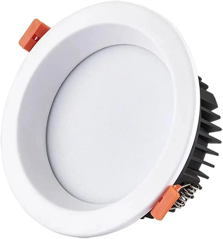 Sleek Integrated LED Recessed Downlight Retrofit Trim Kit With Smooth Wall Wash Lighting Quick Snap And Go Setup For Kitchens Living Rooms And Bedrooms Dimmable Neutral Tone Clean Everyday Ambience