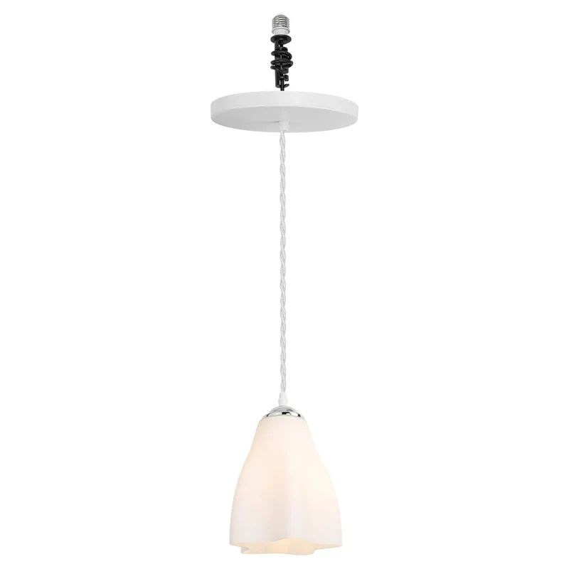 Hella Farmhouse Recessed Can To Pendant Light Conversion Kit Fits 4 Or 5 Or 6 Inch Ceiling Holes With E26 Screw In Socket Adaptor Sweet Decor Perfect For Kitchen Islands Or Hallway Spots Bulbs Sold Separately