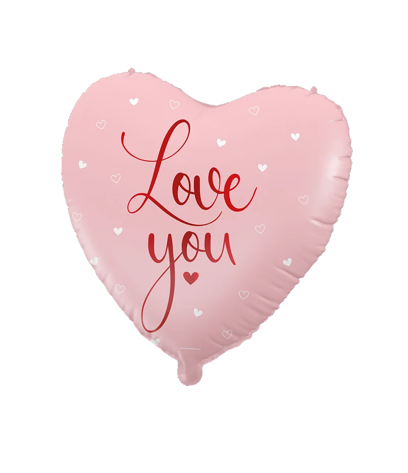 Folieballon Supershape Love You XL