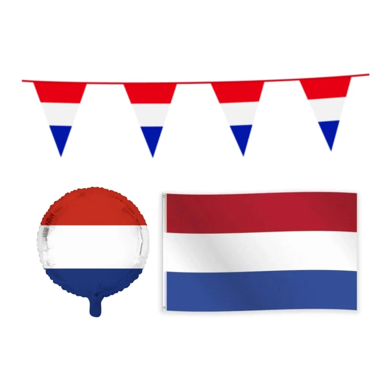 Nederland Versiering pakket - S