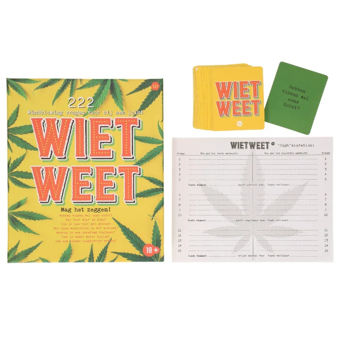 Vragenspel "Wie 't weet"