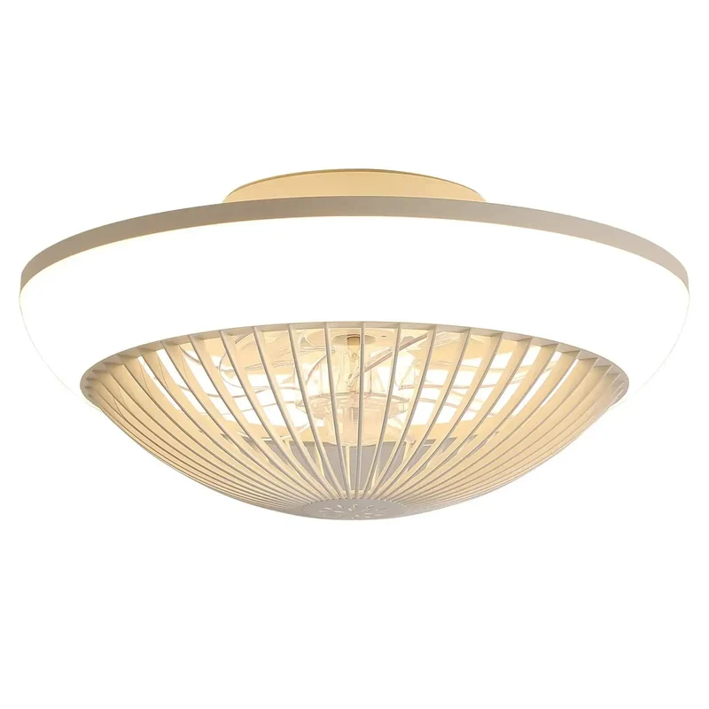 15 Inch Bladeless Ceiling Fan With Fly Flush Mount Look And Sick Rgb Led Atmosphere Support Six Speed Reversible Function Plus Silent Motor And Handy Remote Great For Bedroom Or Hangout Spot Bringing Clean Air And Dope Vibes Daily.