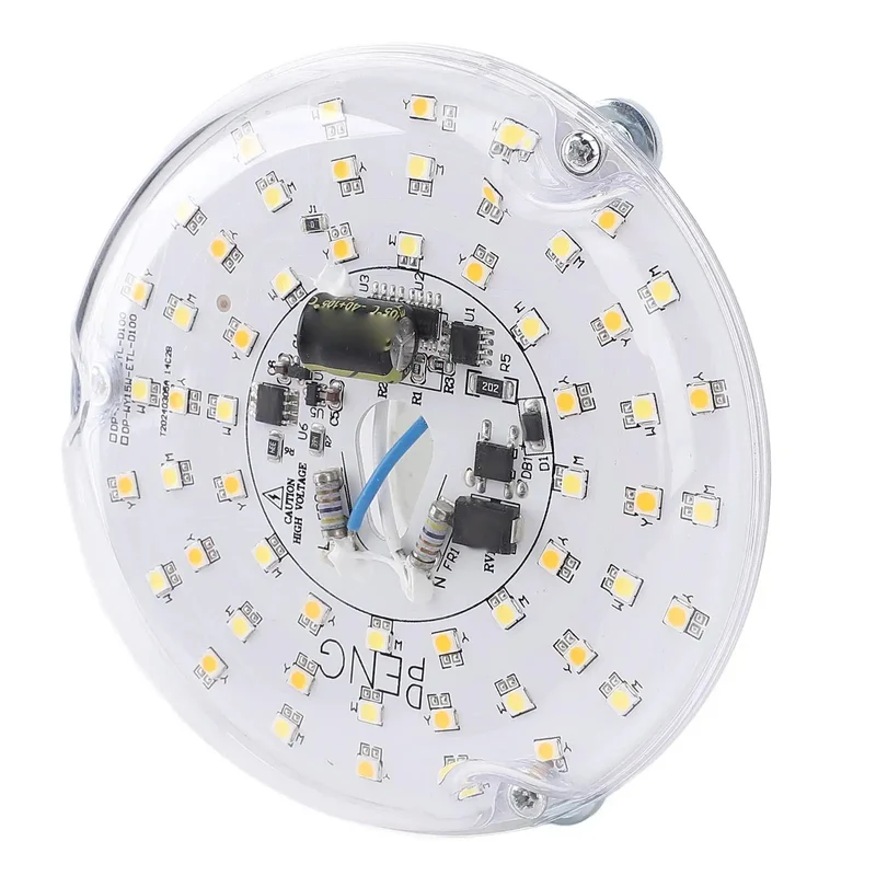 4 Inch Ceiling Fan Light 15W 3CCT Dimmable LED With Color Memory, Top Shelf Replacement Kit, Hella Bright Output, Perfect For Bedroom Or Living Room Setup