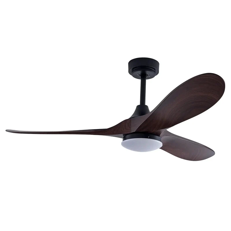Built Tight Heavy Duty Ceiling Fan With Integrated 48W Led Light No Sweat Silent 35Db Operation And Killer Smart Remote Controls For Speed And Warm To Cool White Light Tuning