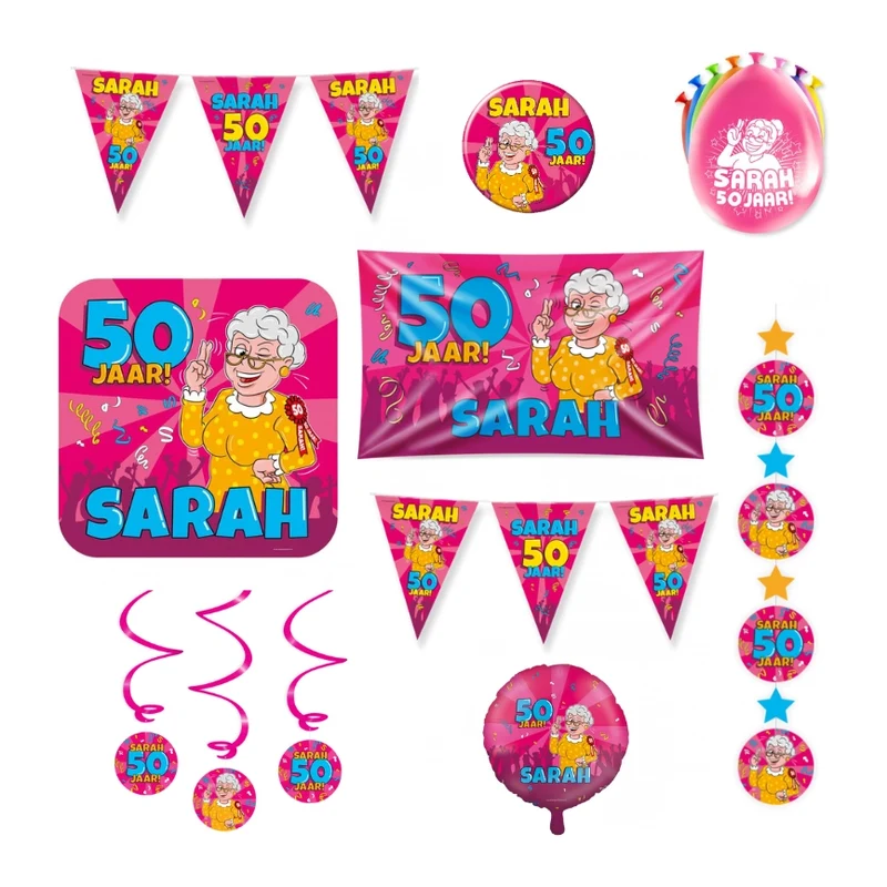 Sarah Cartoon Versiering pakket - XL