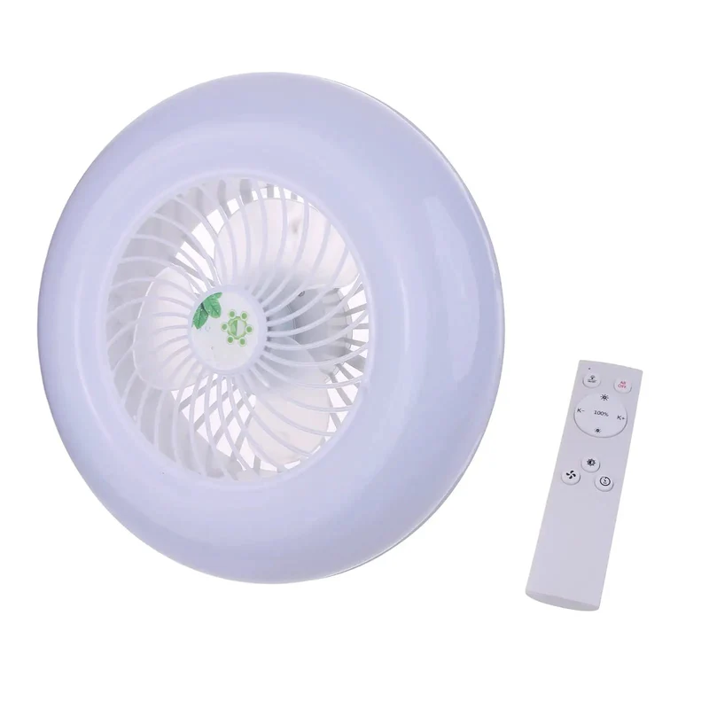 Dimmable E27 Ceiling Fan Light With Slick Remote Control And Smooth Cruising Airflow For Bedroom Study Bathroom Offering Adjustable Color Temperature And Zero Sweat Chill Top Shelf Pick
