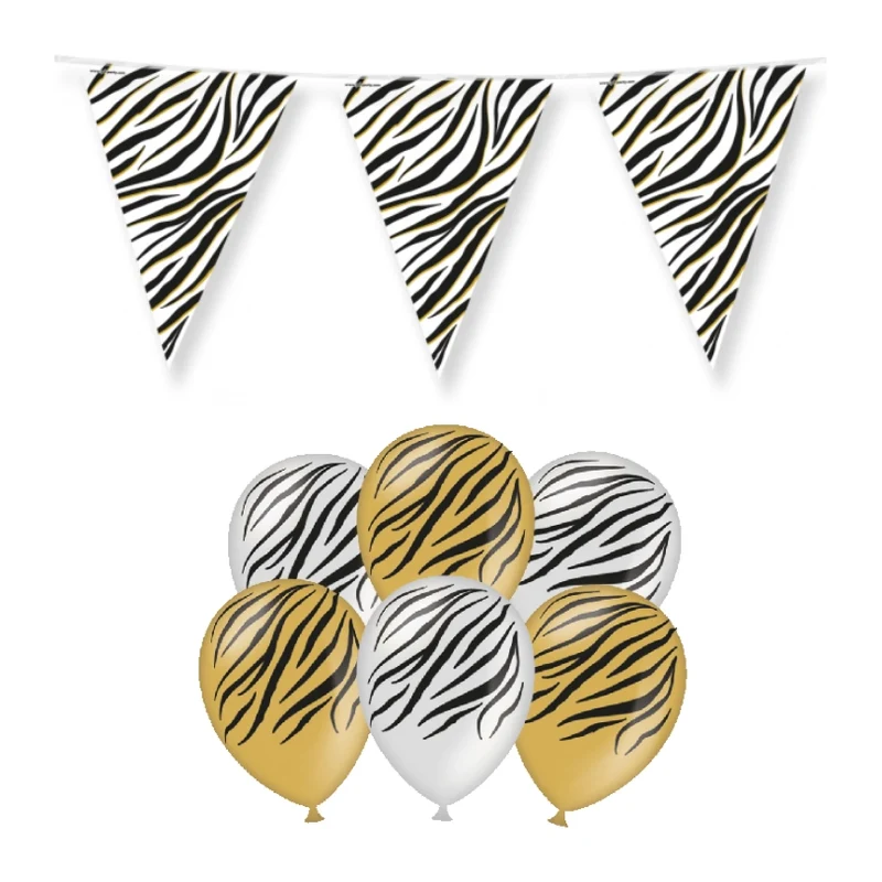 Zebra Versiering pakket - S