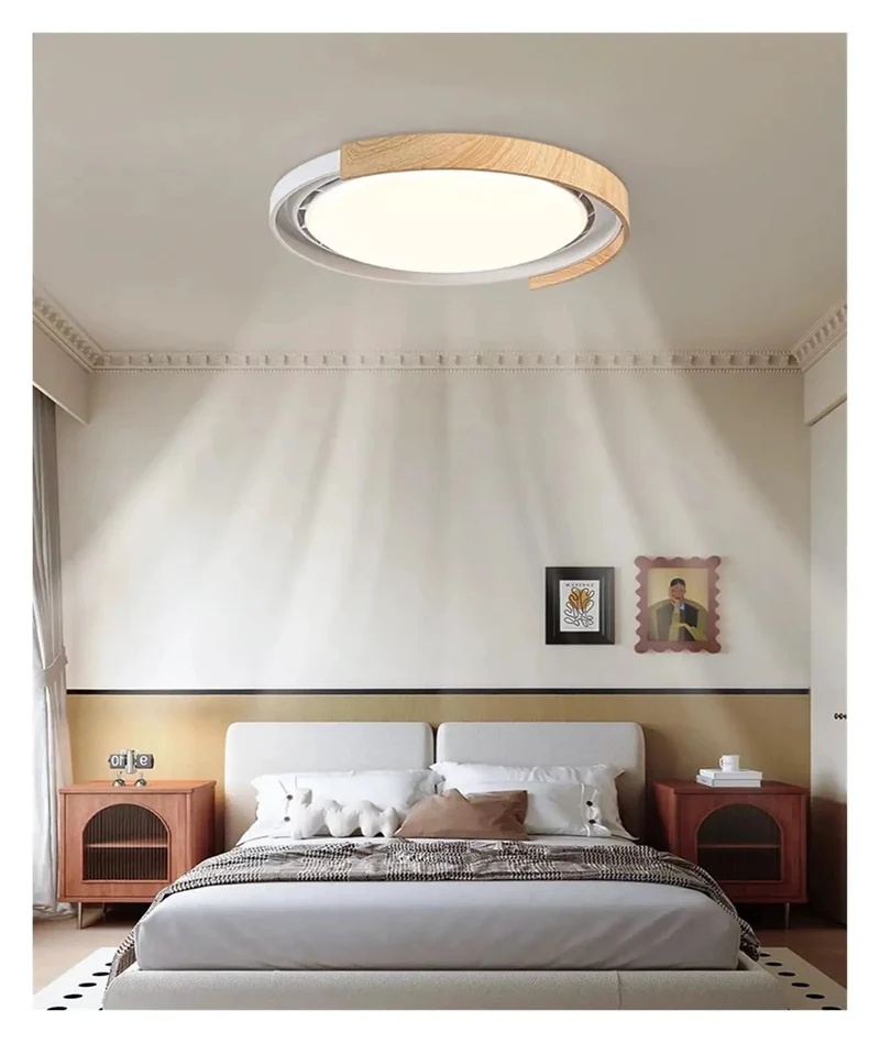 Modern Bladeless Chandelier Ceiling Fan Featuring Invisible Acrylic And Wood Design For Bedroom Or Dining Room Delivers Smooth Airflow And Ambient Glow To Elevate Your Space With Silky Style And That Chill Vibe Everyone Loves