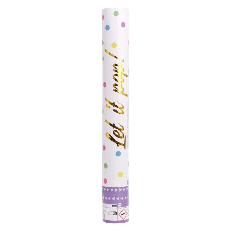 Party popper multicolour - 40cm - papier