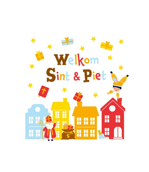 Sinterklaas - Raamstickers