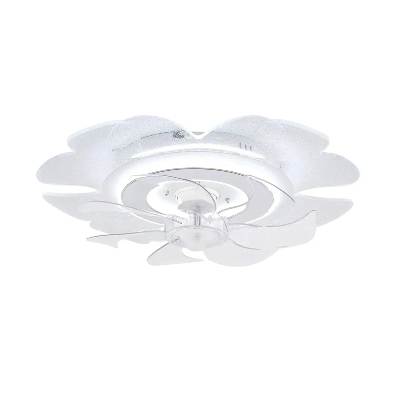 Flush Mount Ceiling Fan With Integrated Led Light And Smart App Control For Relaxed Rooms Featuring Super Smooth Whisper Quiet Drafts Plus Zero Hassle Handheld Remote Adjustments