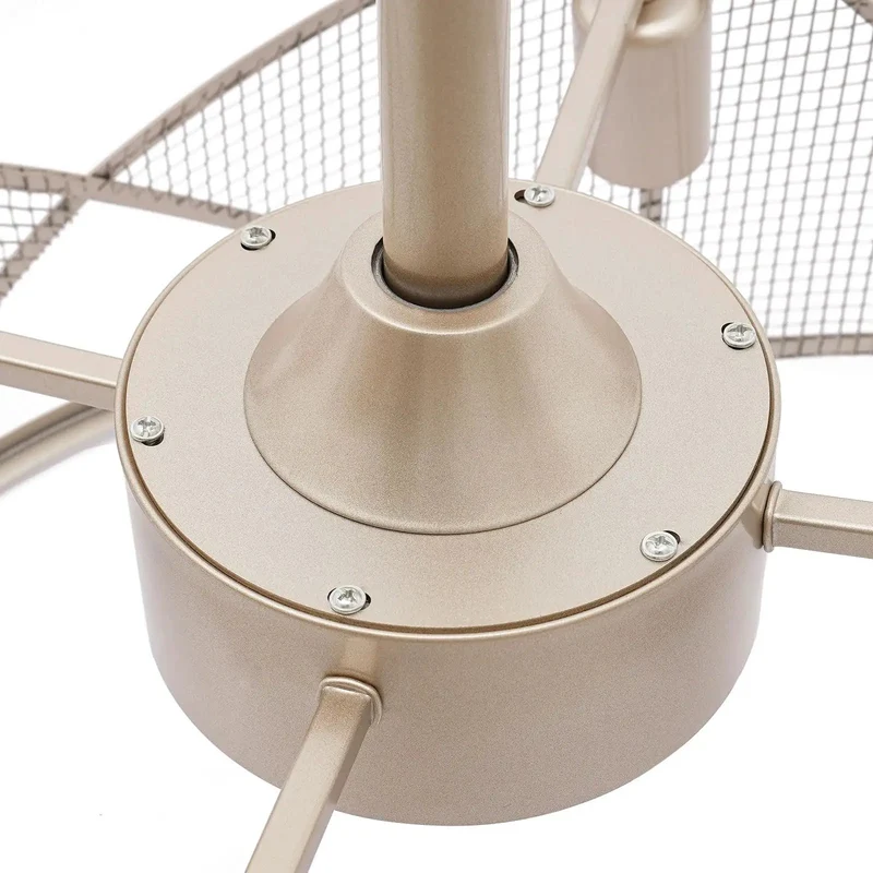 Slick Three Blade Ceiling Fan With Light Chill Quiet Modern Ceiling Mount For Bedroom Durable Iron Abs Frame Adjustable Rods Easy Hookup Snappy Airflow Sharp Home Lighting