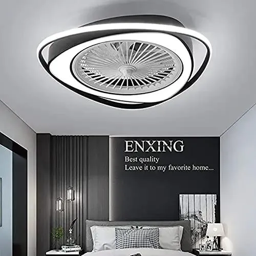 Super Quiet Low Profile Ceiling Fan With Bright Led Light Wireless Remote Control Hella Silent Motor For Bedrooms And Nurseries Smooth Breeze Flow Setup