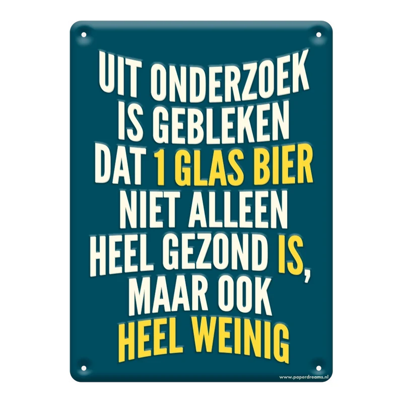 Metalen bord uit onderzoek is gebleken