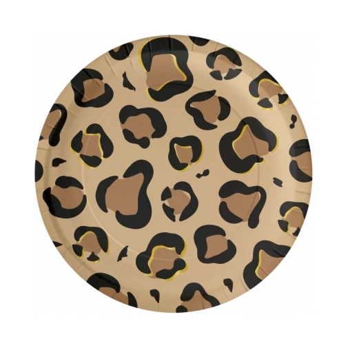 Panter - Borden - 8 stuks - 23cm