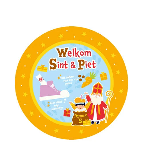 Sinterklaas - Schoenzetmat 50cm