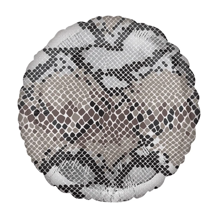 Slangenprint folie ballon 43cm