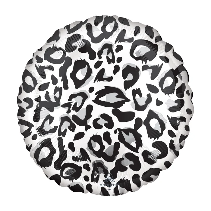 Luipaardprint folieballon 43cm