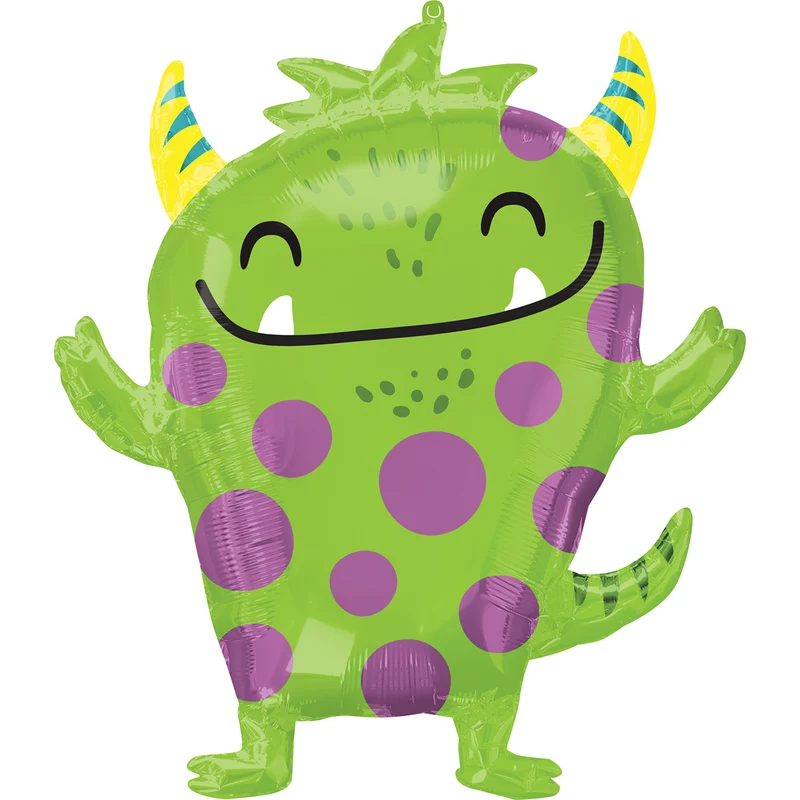 Folieballon SuperShape Happy Monster