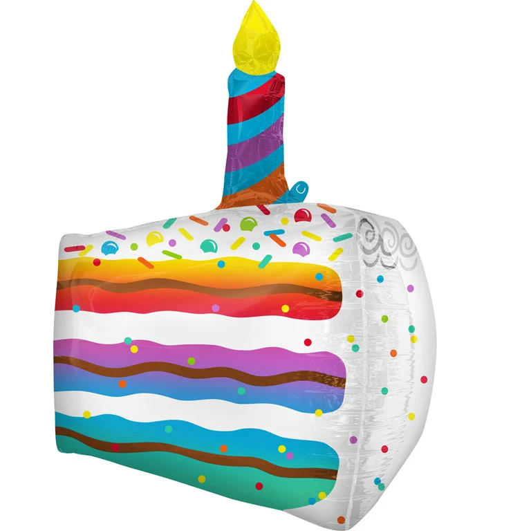 Folieballon Ultrashape Cake Slice