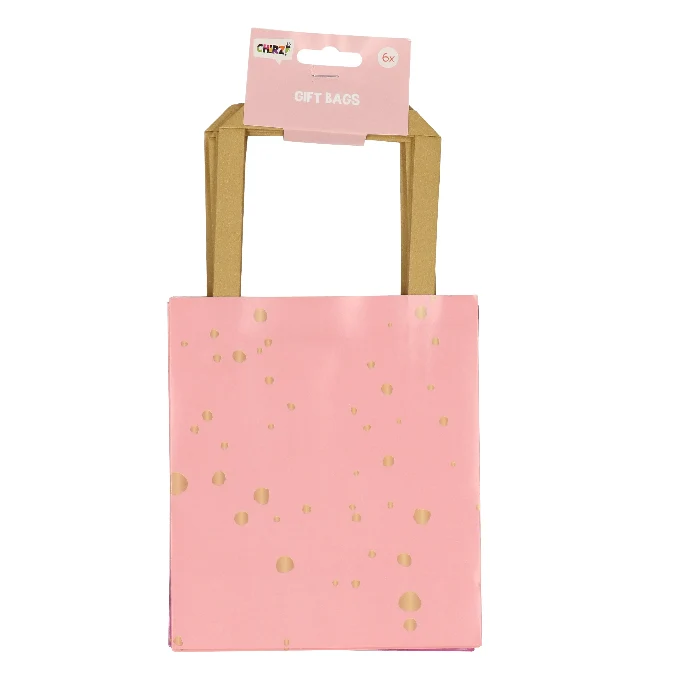 Uitdeeltasjes Pink Party