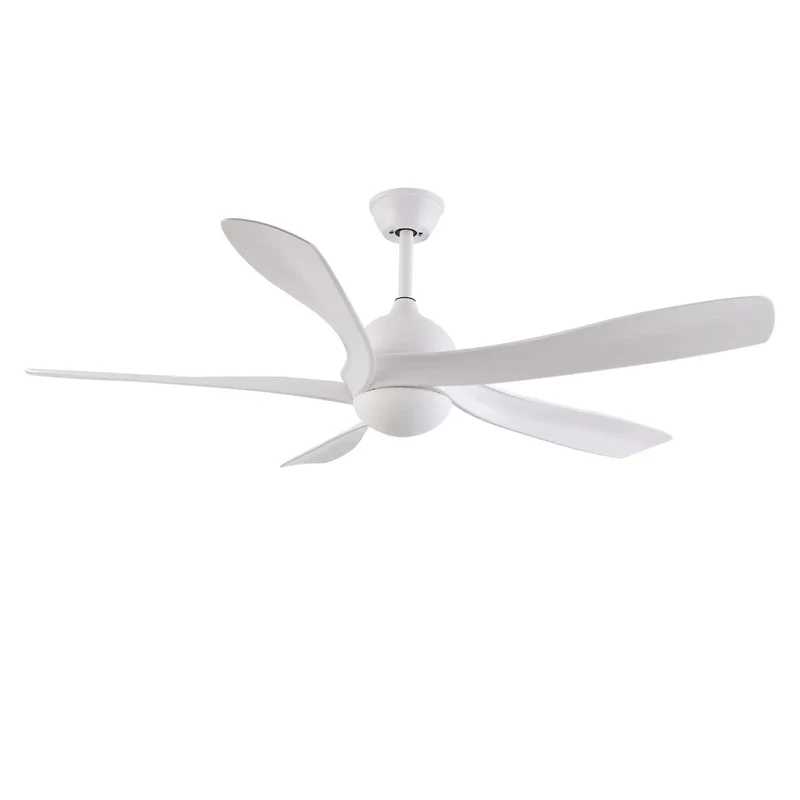 Heavy Duty Ceiling Fan With Built In Ambient Light And Fast Acting Remote Providing Six Smooth Speeds And A Reversible Pure Copper Motor Crafted From Tough Rust Proof Iron For Easy Chill Comfort In Bedrooms Or Living Rooms
