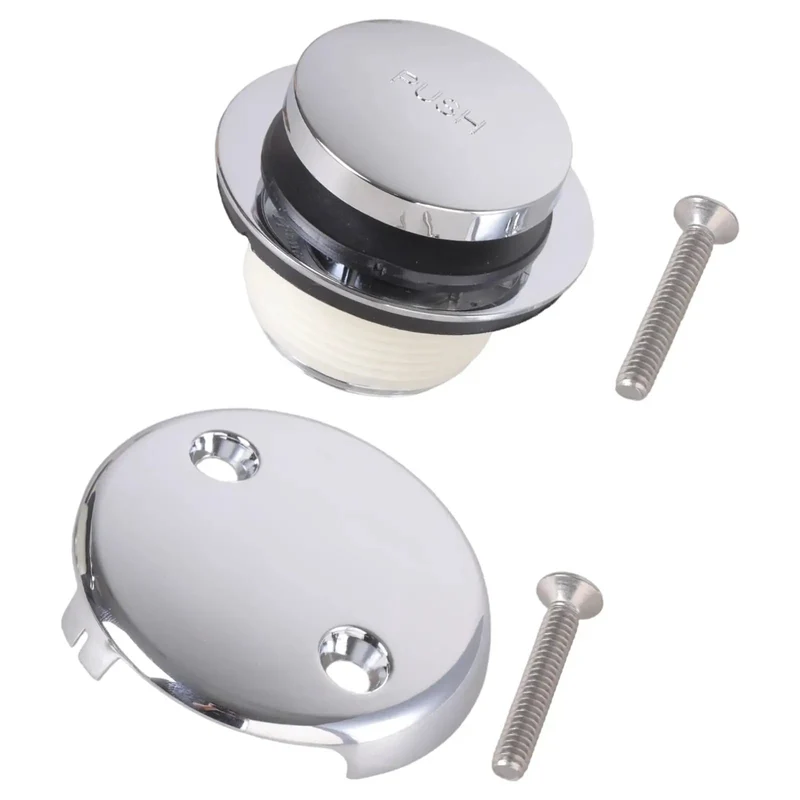 Heavy Duty Stainless Steel Bathtub Drain Replacement Assembly Straight Up Durable No Clog Nonsense Smooth Water Flow Rust Resistant Easy Snap Install Goes The Distance