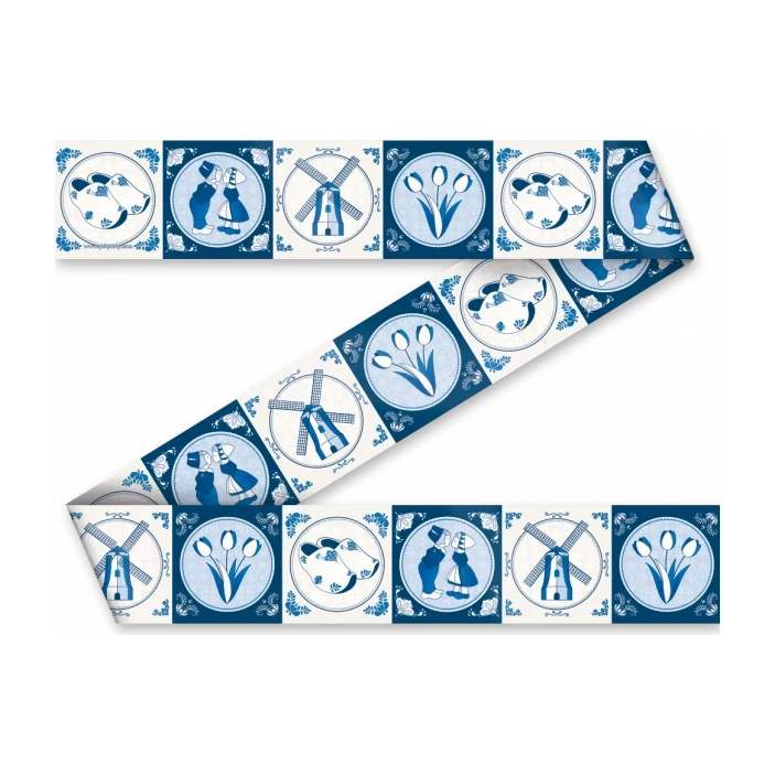 Delftsblauw - Afzetlint - 12 meter