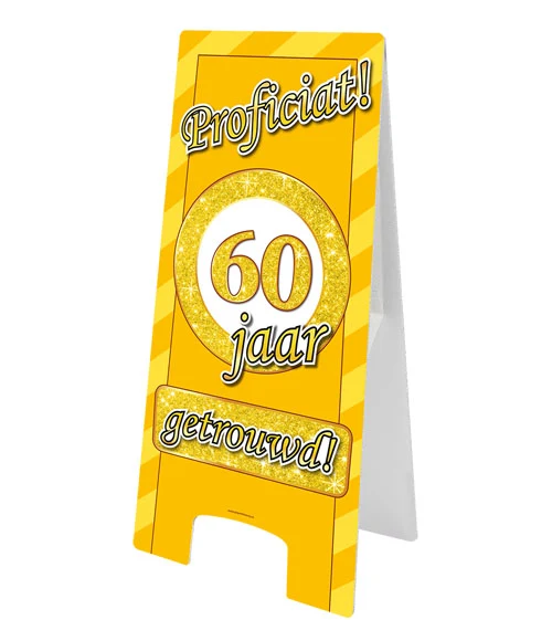Warning Sign - 60 jaar getrouwd