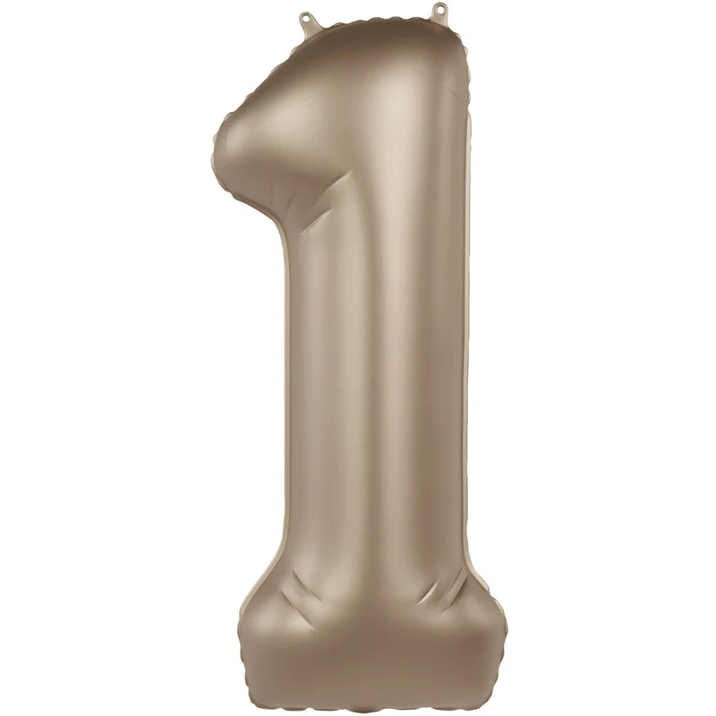 Cijfer ballon Starlight Gold 86 cm