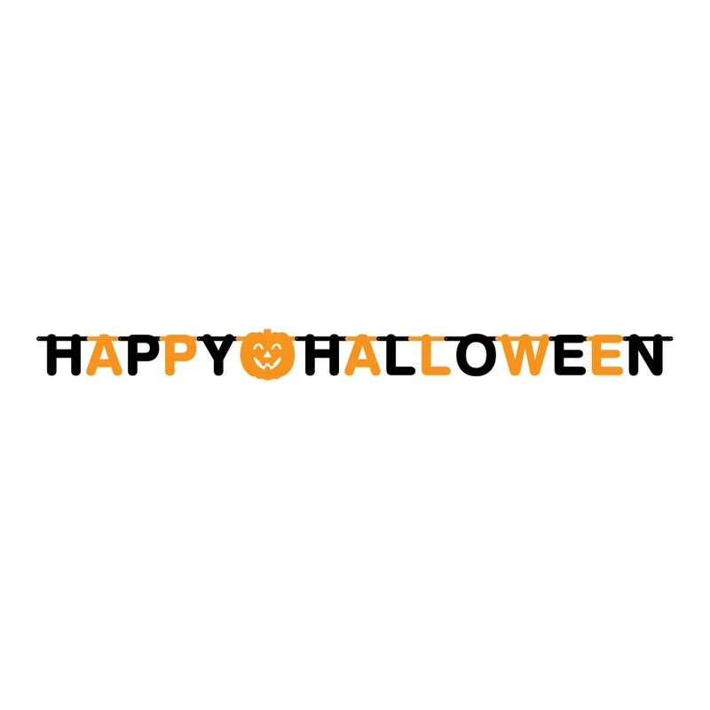 Happy Halloween letterslinger 200cm